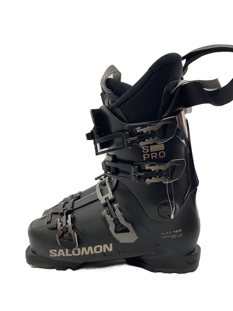 【中古】salomon◆スキーの板ブーツ/26.5珊/BLK/成年者/S/PRO DELTA 100/キズ有り【運動競技】