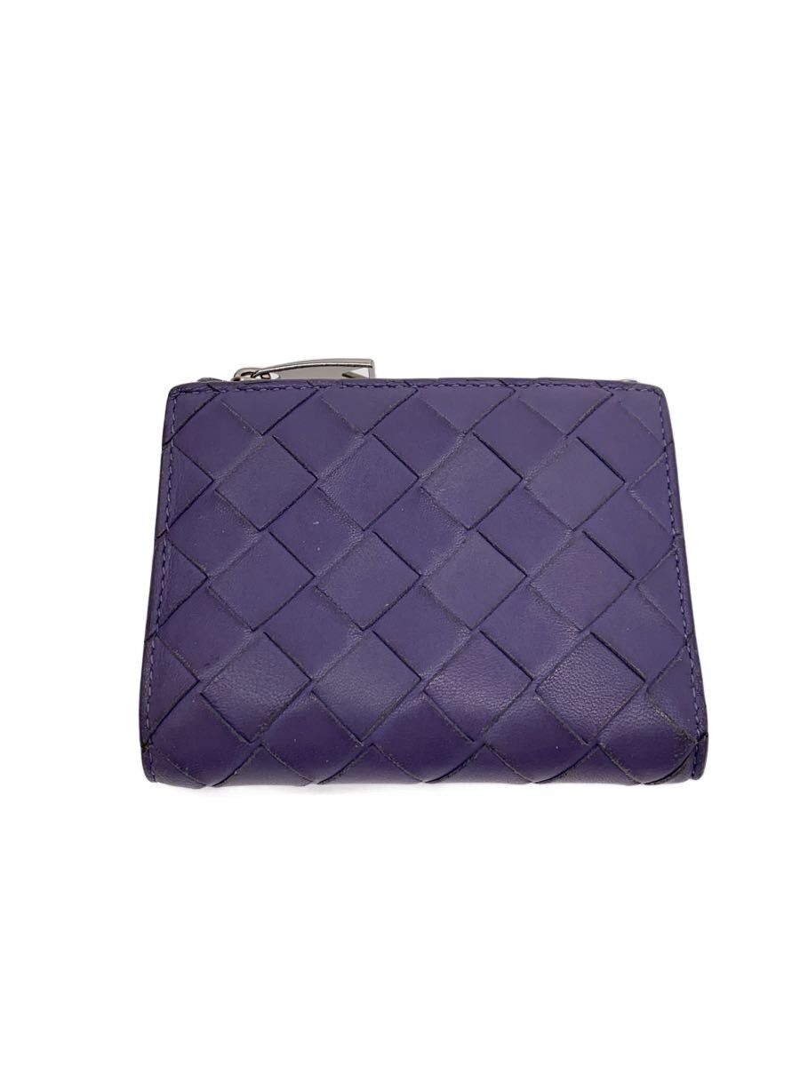 【中古】BOTTEGA VENETA◆イントレチャート/2つ折り財布/レザー/PUP/メンズ【服飾雑貨他】｜2ｎｄ STREET 店