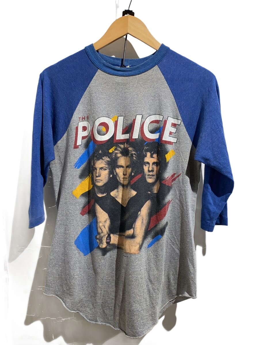 【中古】80s/THE POLICE/SYNCHRONICITY/ラグラン/7分袖カットソー/コットン/GRY【メンズウェア】｜2ｎｄ STREET 店