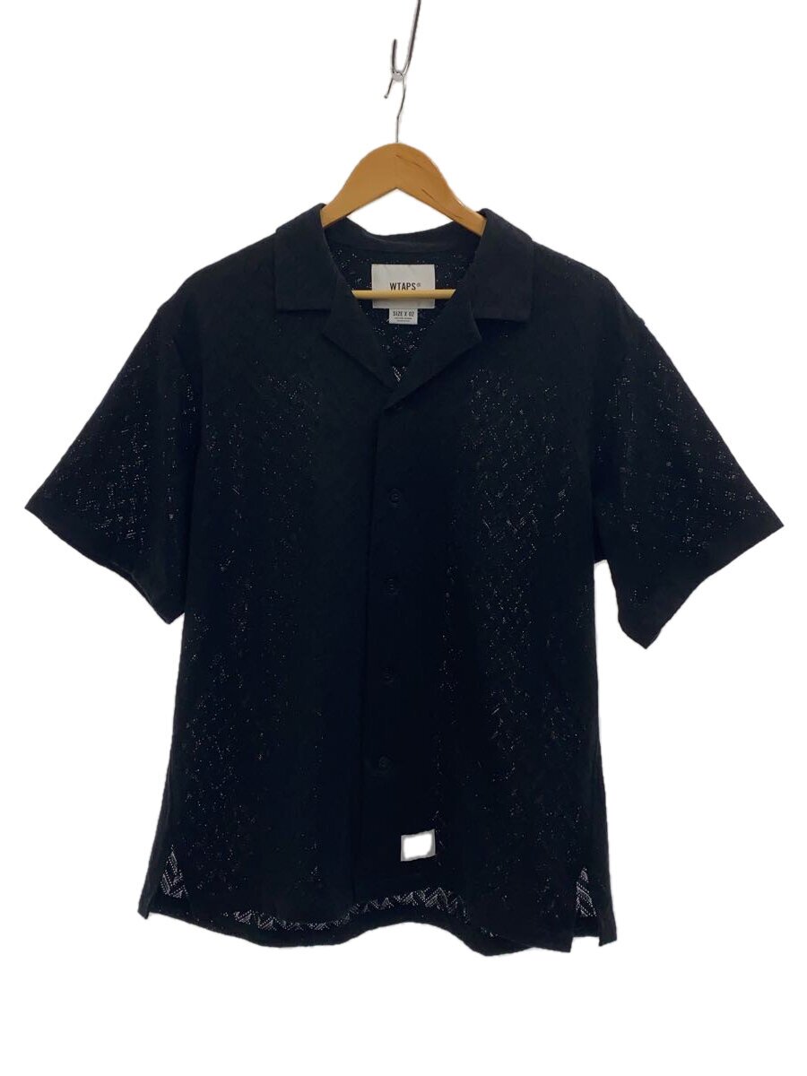 【中古】WTAPS◆半袖シャツ/2/コットン/BLK/251TQDT-SHM08/? NULL ?【メンズウェア】|2nd STREET 店