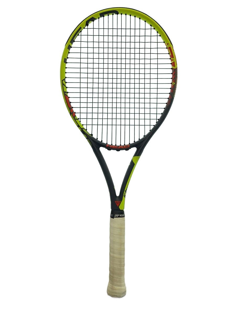 【中古】HEAD◆テニスラケット/硬式ラケット/イエロー/MP HEAD CHALLENGE MP/ヘッドチャレンジMP【スポーツ】
