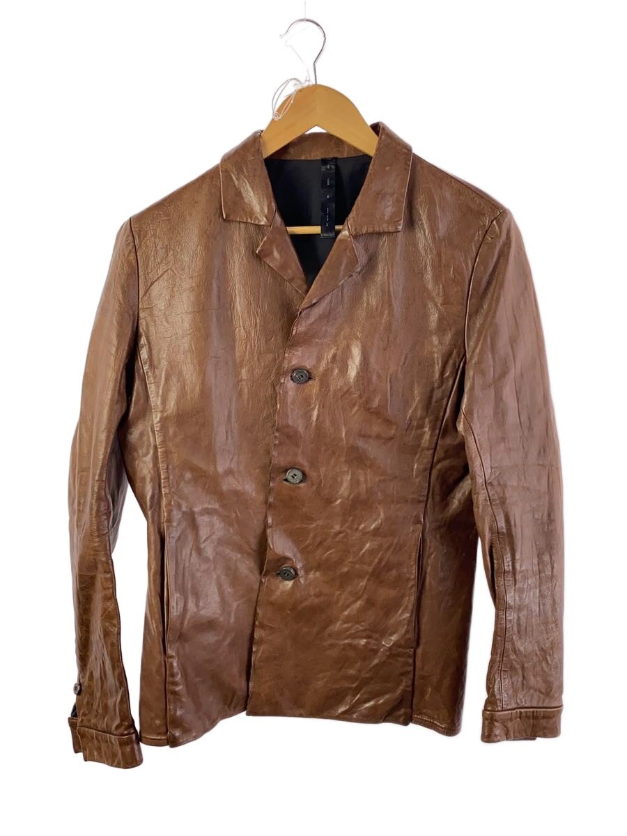 【中古】WJK◆色褪せ有/レザージャケット・ブルゾン/M/馬革/BRW【メンズウェア】|2nd STREET 店