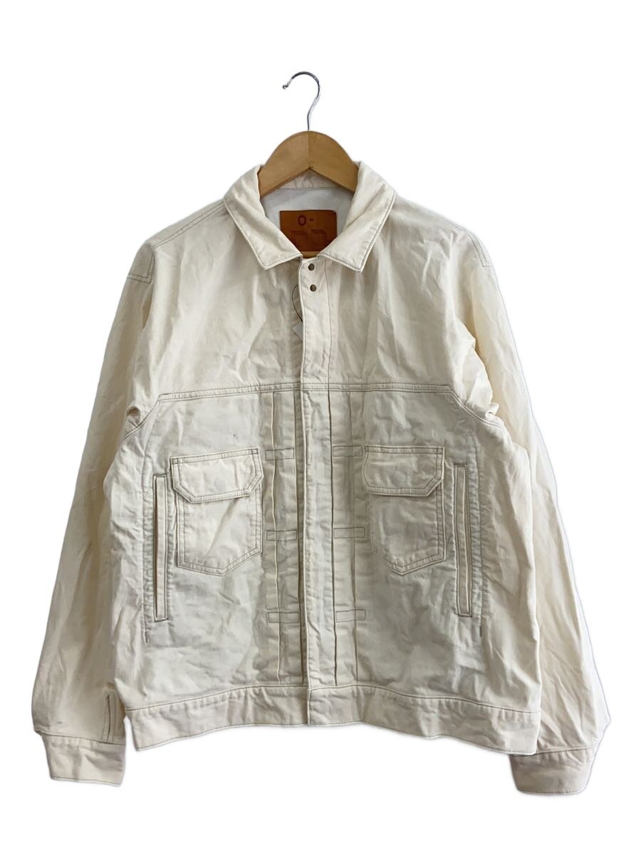【中古】O-/Gジャン/M/綿織物/WHT/無地/O-11-B【メンズウェア】