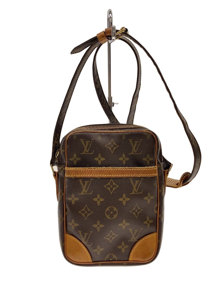 【中古】LOUIS VUITTON◆2)ダヌーブ_モノグラム・帆布/PVC/BRW【御徒面子】