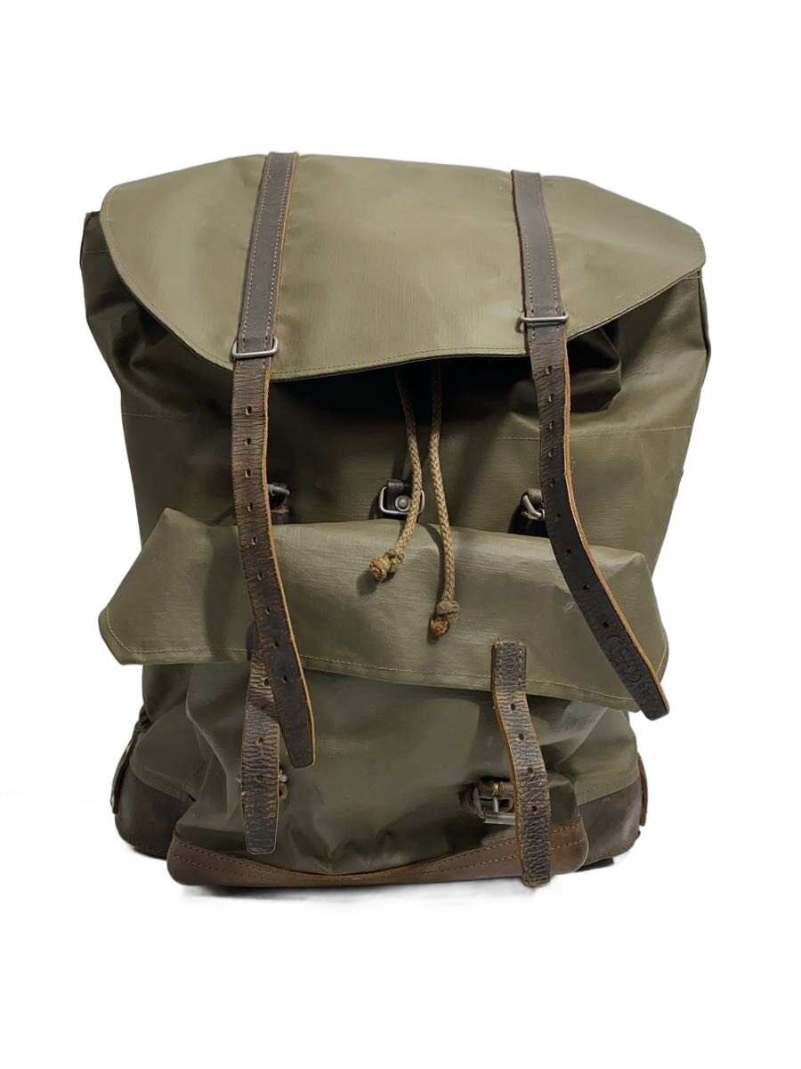 【中古】MILITARY◆70s～80s/スイス連邦軍背嚢/--/カーキ//【御徒面子】