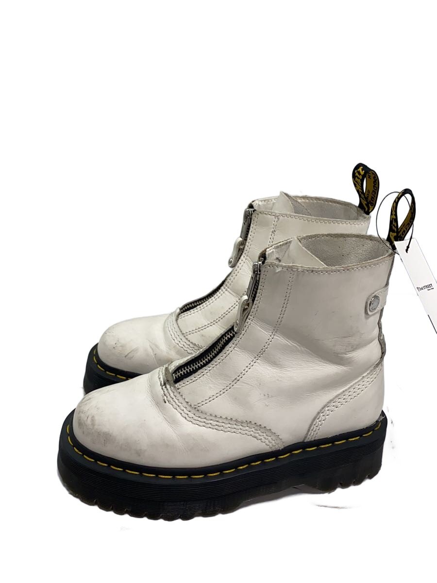 【中古】Dr.Martens◆ブーツ/38/WHT/Jetta【シューズ】|2nd STREET 店