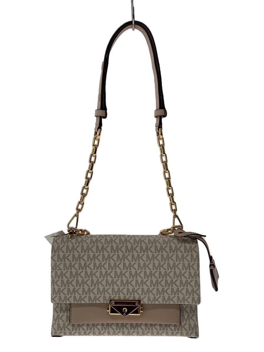 【中古】MICHAEL KORS◆御徒面子/--/WHT/総柄/32s9g0ec0b【御徒面子】