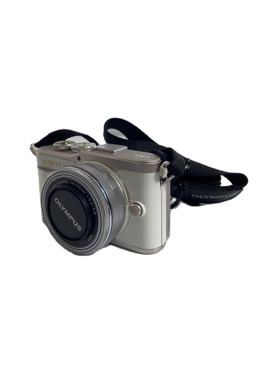 【中古】OLYMPUS◆デジタル一眼写真機 OLYMPUS PEN E-PL9 EZダブルズームキット [白いこと]【写真機】