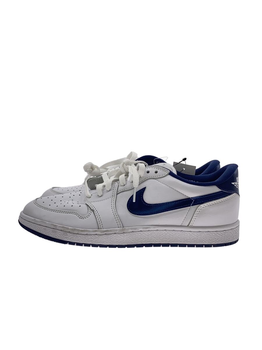 【中古】NIKE◆AIR JORDAN 1 LOW 85_エアジョーダン 1 置き目 85/29糎/NVY/なめし革//【シューズ】