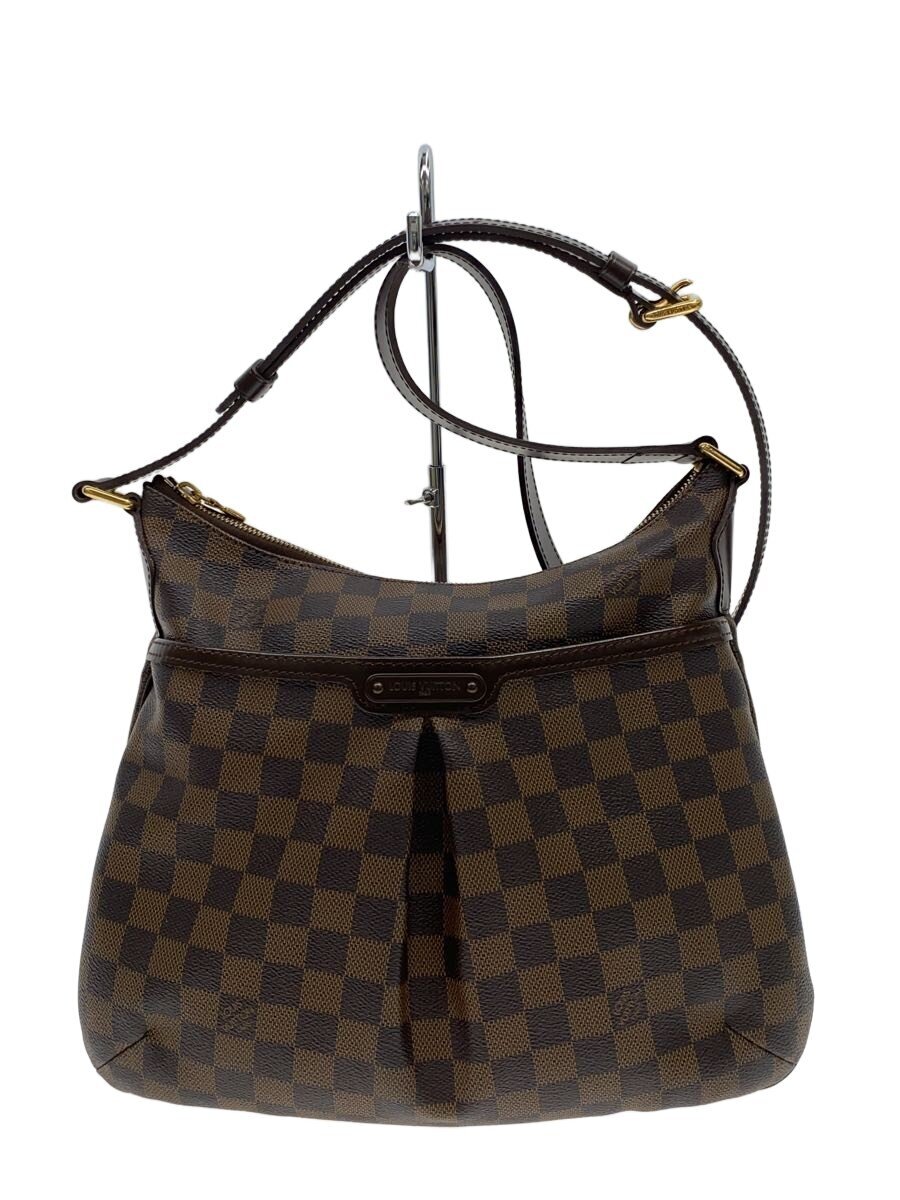 【中古】LOUIS VUITTON◆ブルームズベリPM_ダミエ・エベヌ/PVC/BRW【御徒面子】