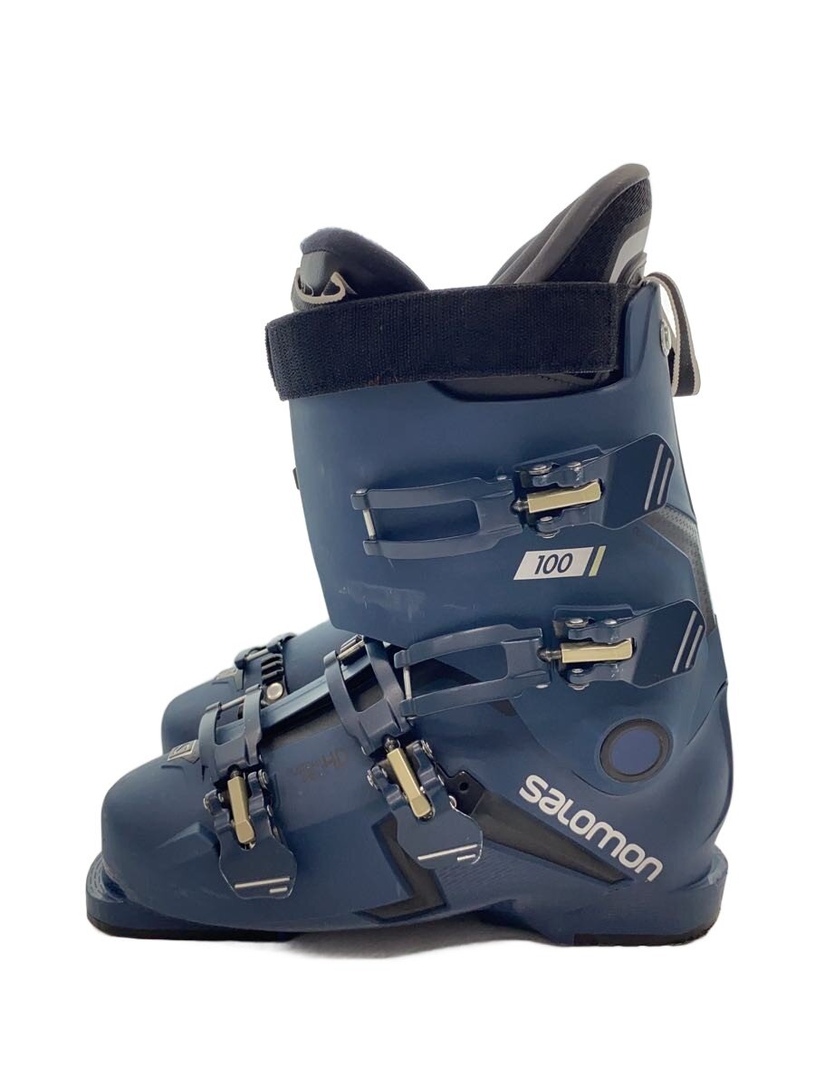 【中古】salomon◆スキーの板ブーツ/27珊/NVY/成年者/S/PRO MV 100/総べて的に傷有//【運動競技】