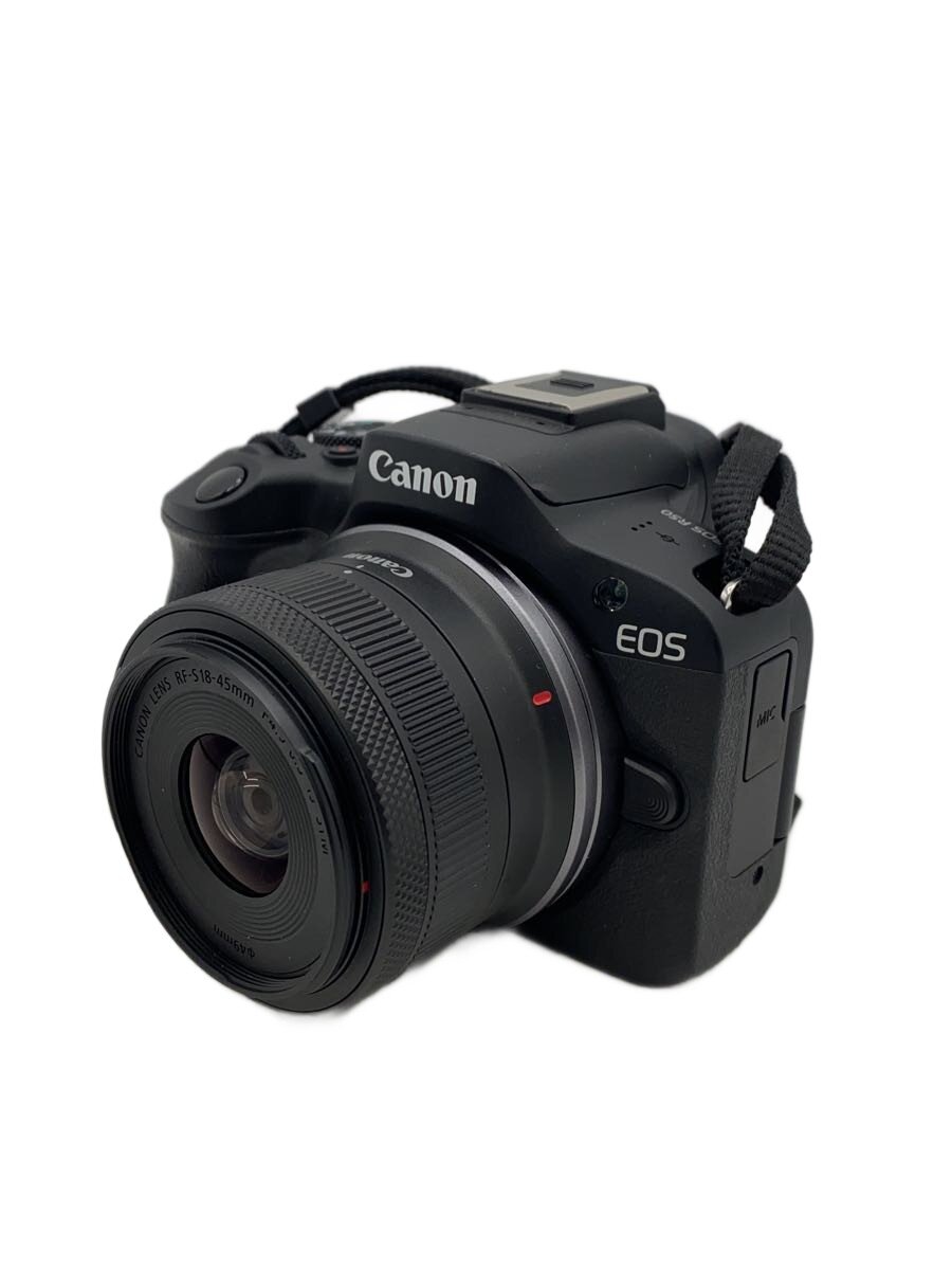 【中古】CANON◆デジタル一眼写真機 EOS R50 RF-S18-45 IS STM 水晶体一揃いの道具//【写真機】