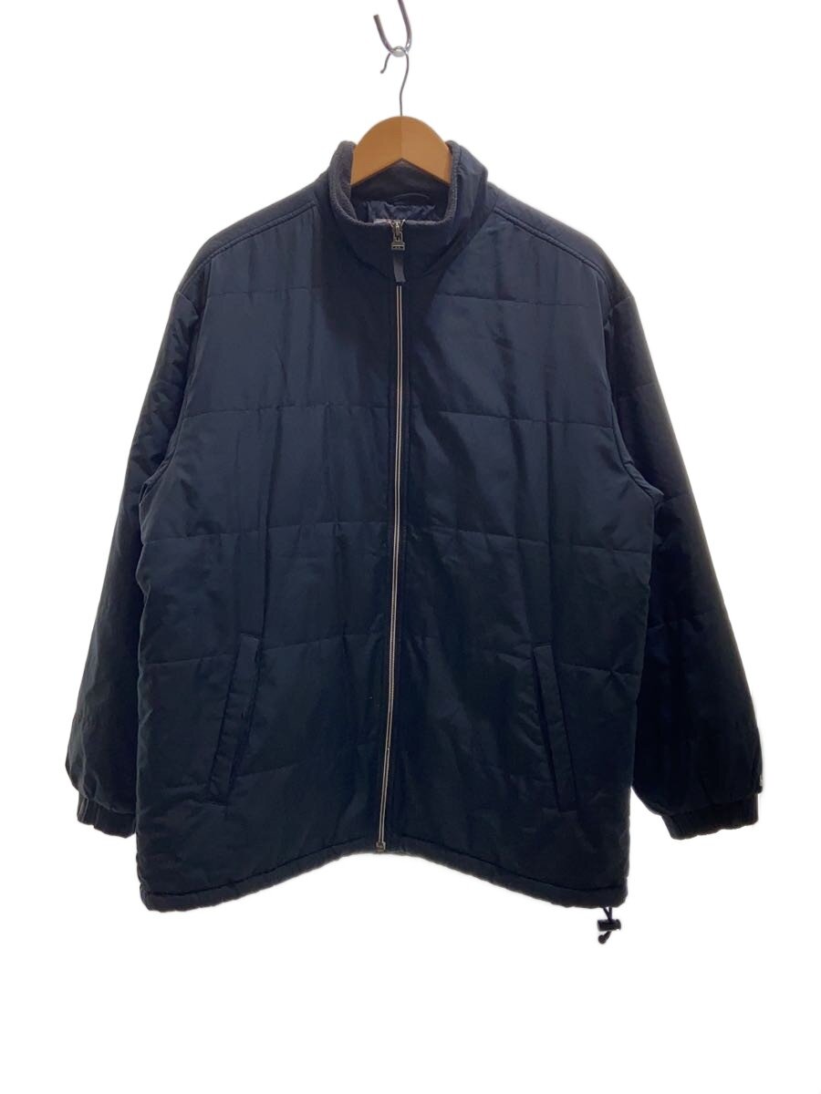 【中古】NIKE◆00s/パフジャケット/袖スウォッシュ/中綿ナイロンジャケット/L/ナイロン/BLK/無地【メンズウェア】｜2ｎｄ STREET 店