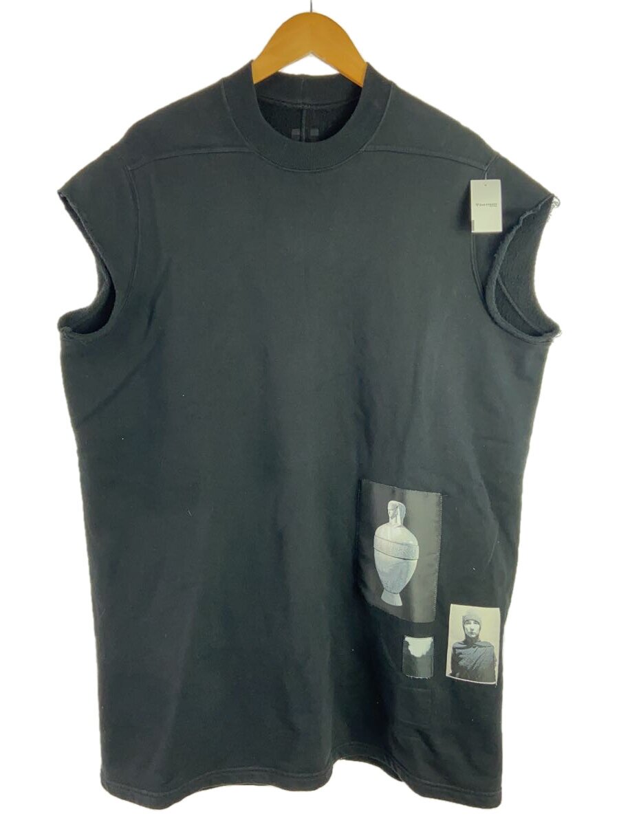 【中古】RICK OWENS DRKSHDW◆より良い/one/綿織物/BLK/刷り上げる【メンズウェア】