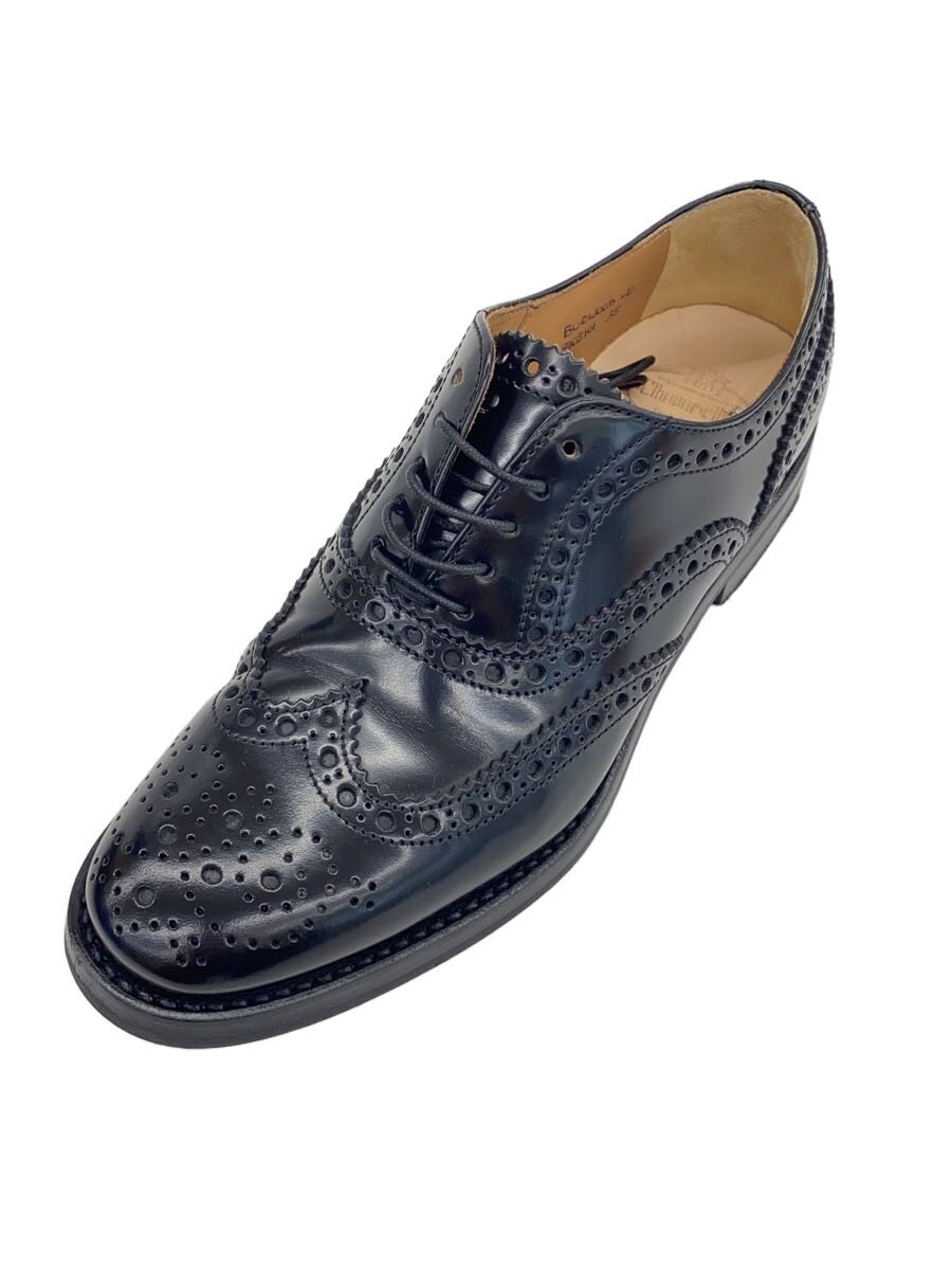 【中古】Church’s◆御召しものシューズ/35/BLK/なめし革/8905101/ウィングチップ【シューズ】
