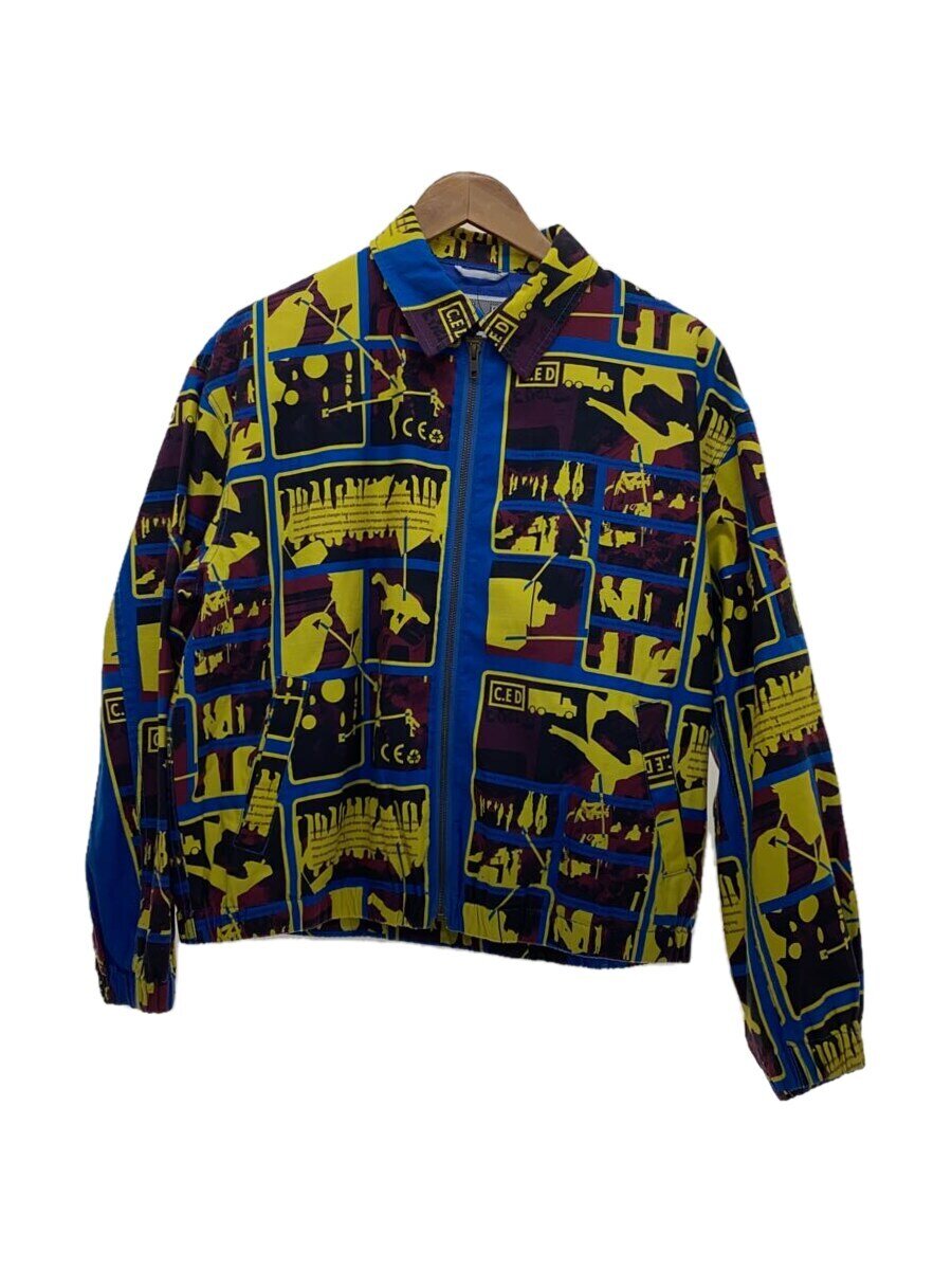 【中古】C.E(CAV EMPT)◆18AW/CARD 2 ZIP JACKET/ジャケット/S/コットン/マルチカラー/総柄【メンズウェア】｜2ｎｄ STREET 店