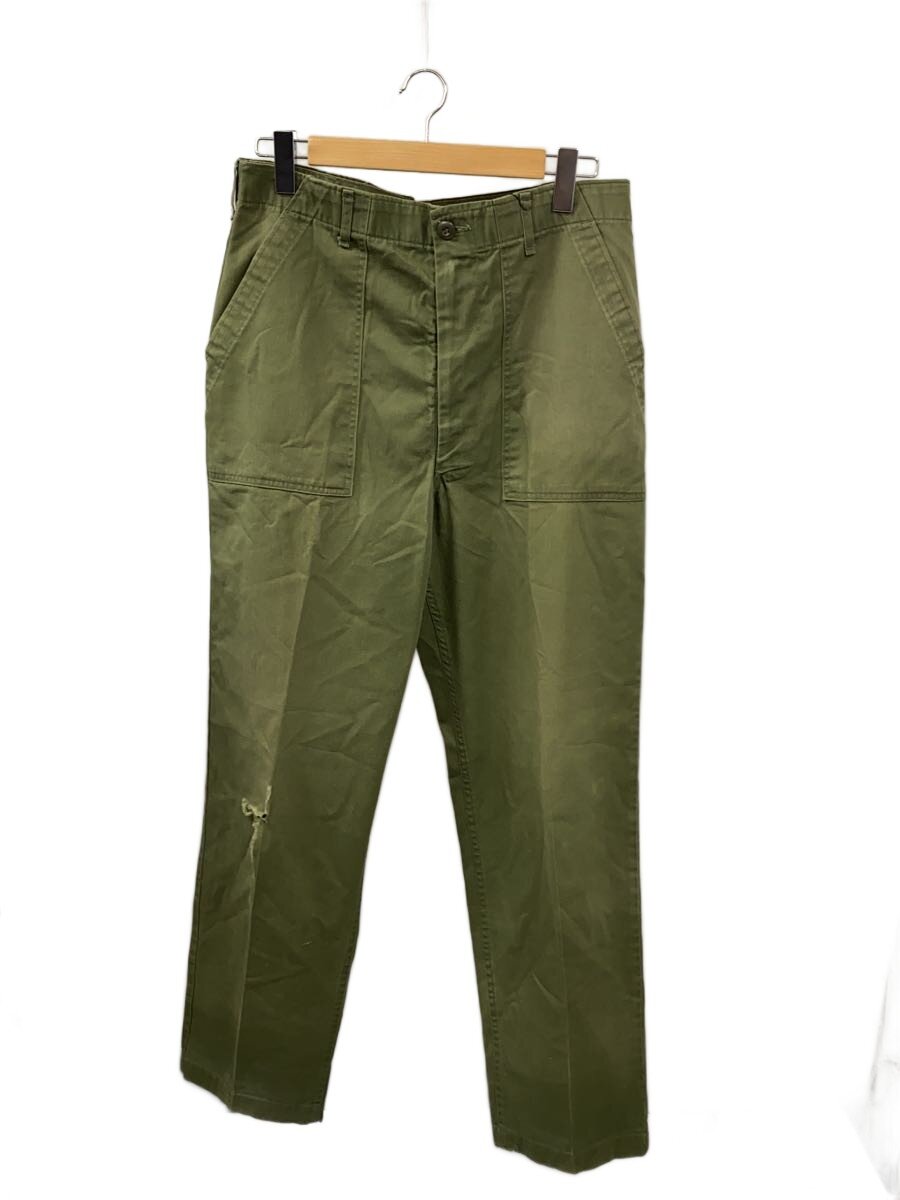 【中古】US.ARMY◆引っ切り無いズボン下/36/綿織物/KHK/無地/8405-00-610-2093/70ｓ/ベイカーパンツ//【メンズウェア】