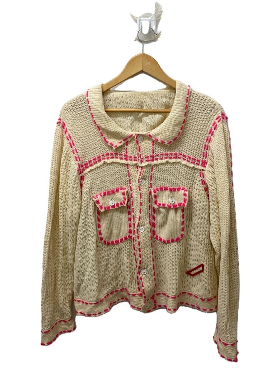 【中古】PHINGERIN◆カーディガン(厚手)/S/コットン/クリーム/pd-192-kn-021//【レディースウェア】｜2ｎｄ STREET 店
