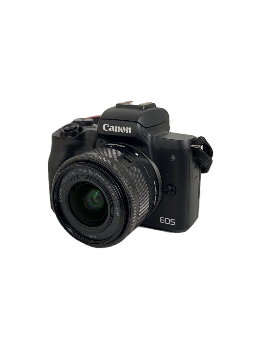【中古】CANON◆デジタル一眼写真器 EOS Kiss M2 水晶体一揃いの道具//【写真器】 デジタルカメラ-デジタル一眼レフカメラ-TV・オーディオ・カメラ