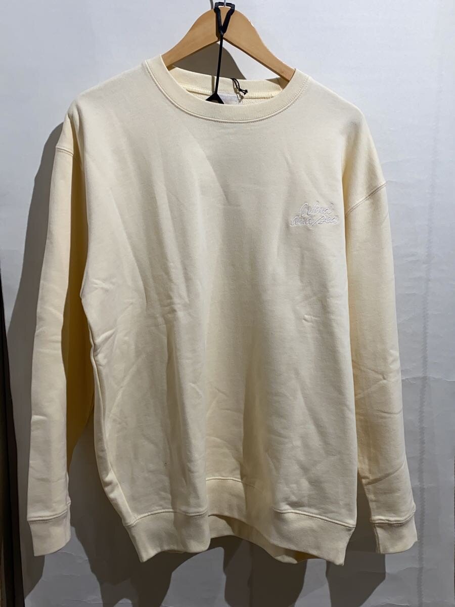 【中古】WIND AND SEA◆CREWNECK SWEATSHIRT/スウェット/L/コットン/IVO【メンズウェア】｜2ｎｄ STREET 店
