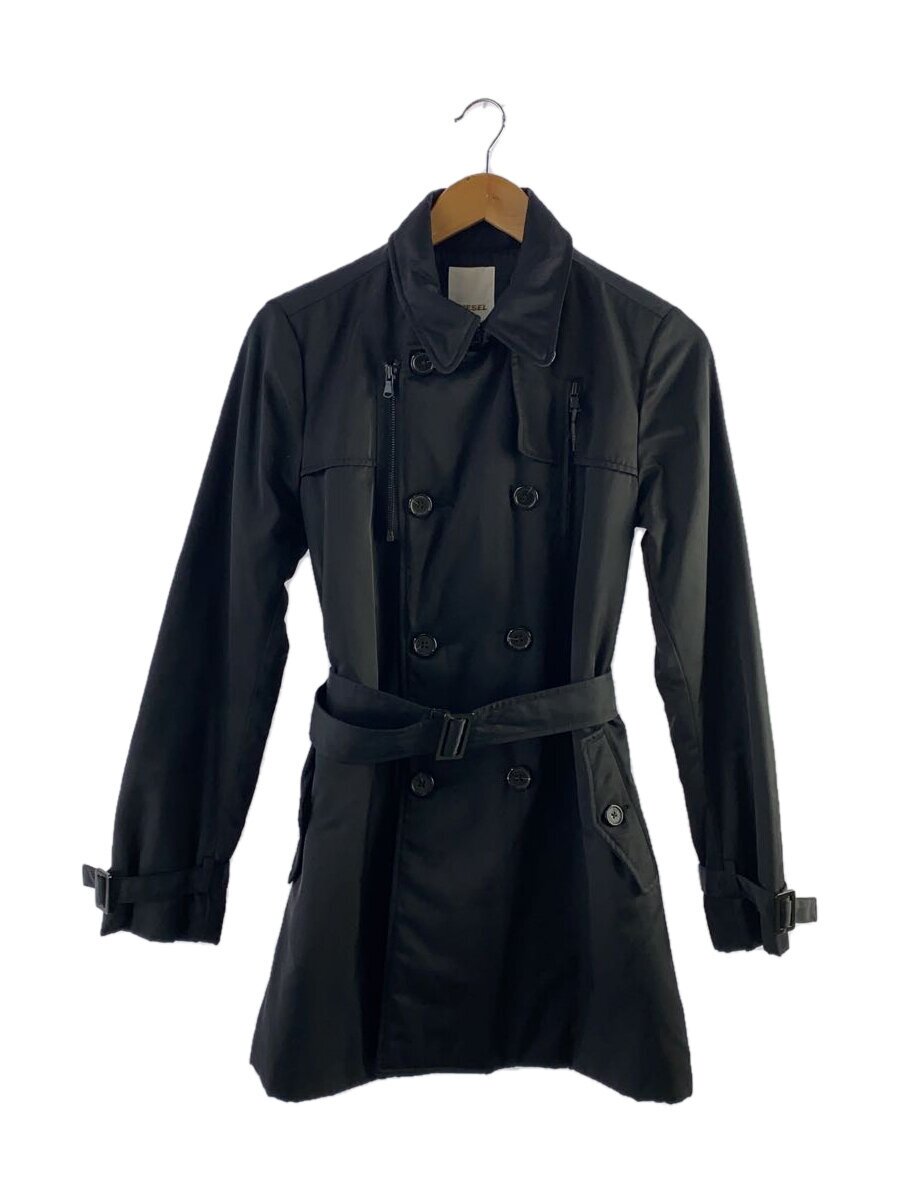 【中古】DIESEL◆コート/S/--/BLK/ブラック/黒【メンズウェア】|2nd STREET 店