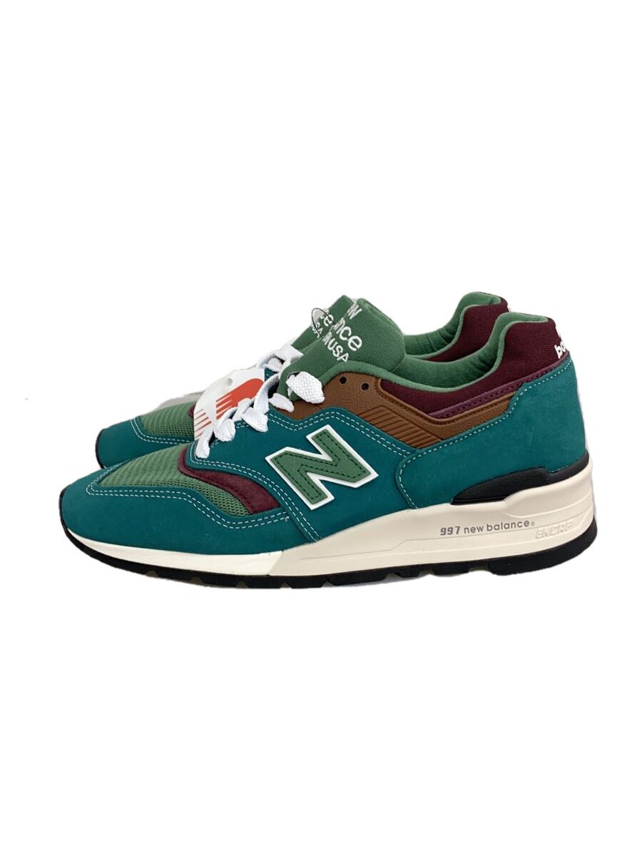 【中古】NEW BALANCE◆ローカットスニーカー/26糎/GRN/U997結核症【シューズ】