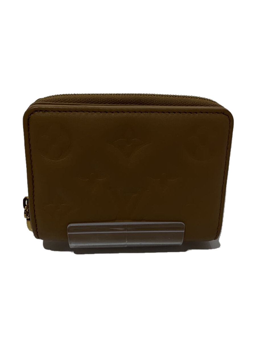 【中古】LOUIS VUITTON◆モノグラム ポルトフォイユ ルー/2つ折り銭入れ/なめし革/BEG/総柄/レディース/M81673/? NULL ?【服飾雑貨他】