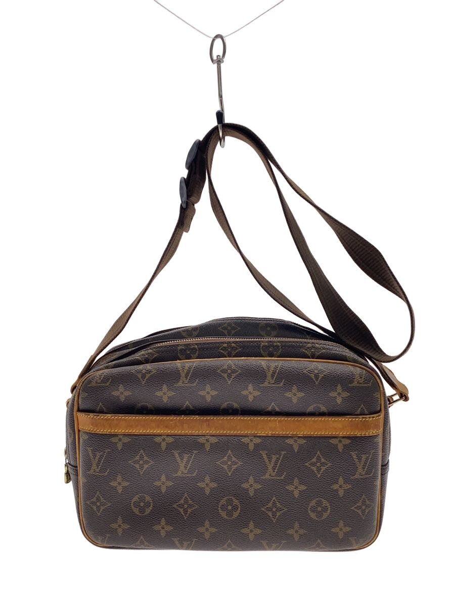 【中古】LOUIS VUITTON◆リポーターPM_モノグラム・キャンバス/PVC/BRW【バッグ】|2nd STREET 店
