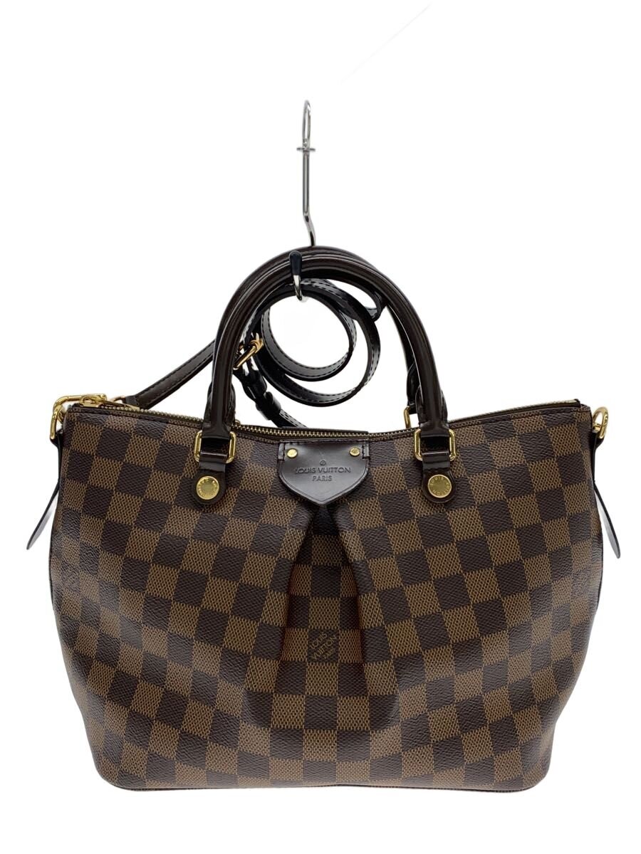 【中古】LOUIS VUITTON◆シエナMM_ダミエ・エベヌ/PVC/BRW【バッグ】｜2ｎｄ STREET 店