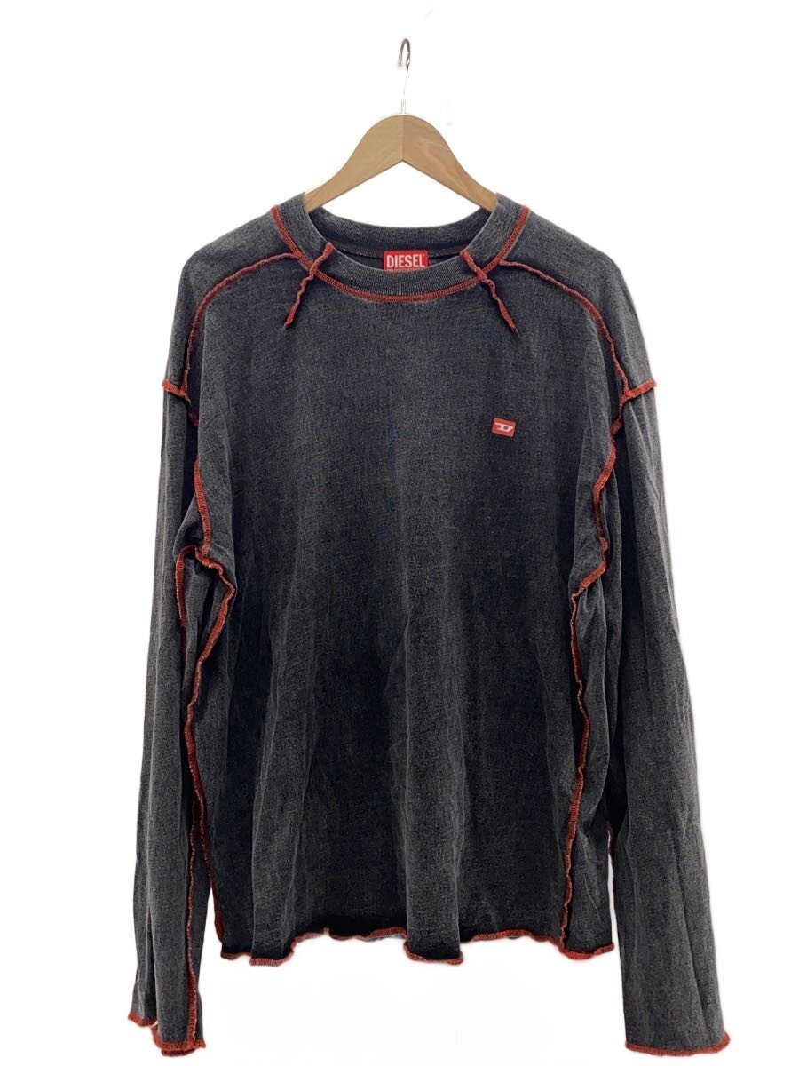 【中古】DIESEL◆T-WEEK-LS/長袖プルオーバー/M/綿織物/刷り上げる/A10539 0DGAF//【メンズウェア】