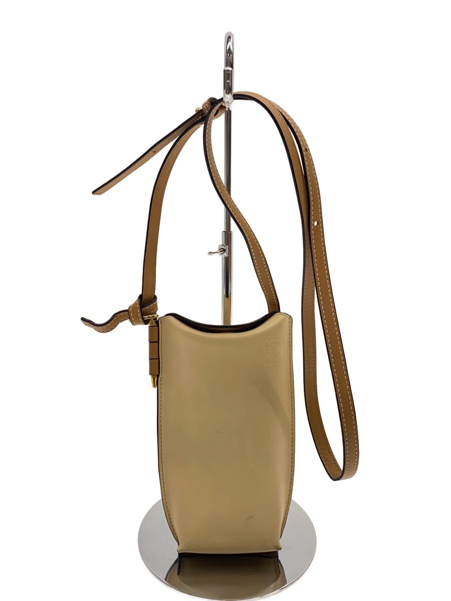 【中古】LOEWE◆ゲートポケット/ショルダーバッグ/レザー/CRM【バッグ】|2nd STREET 店