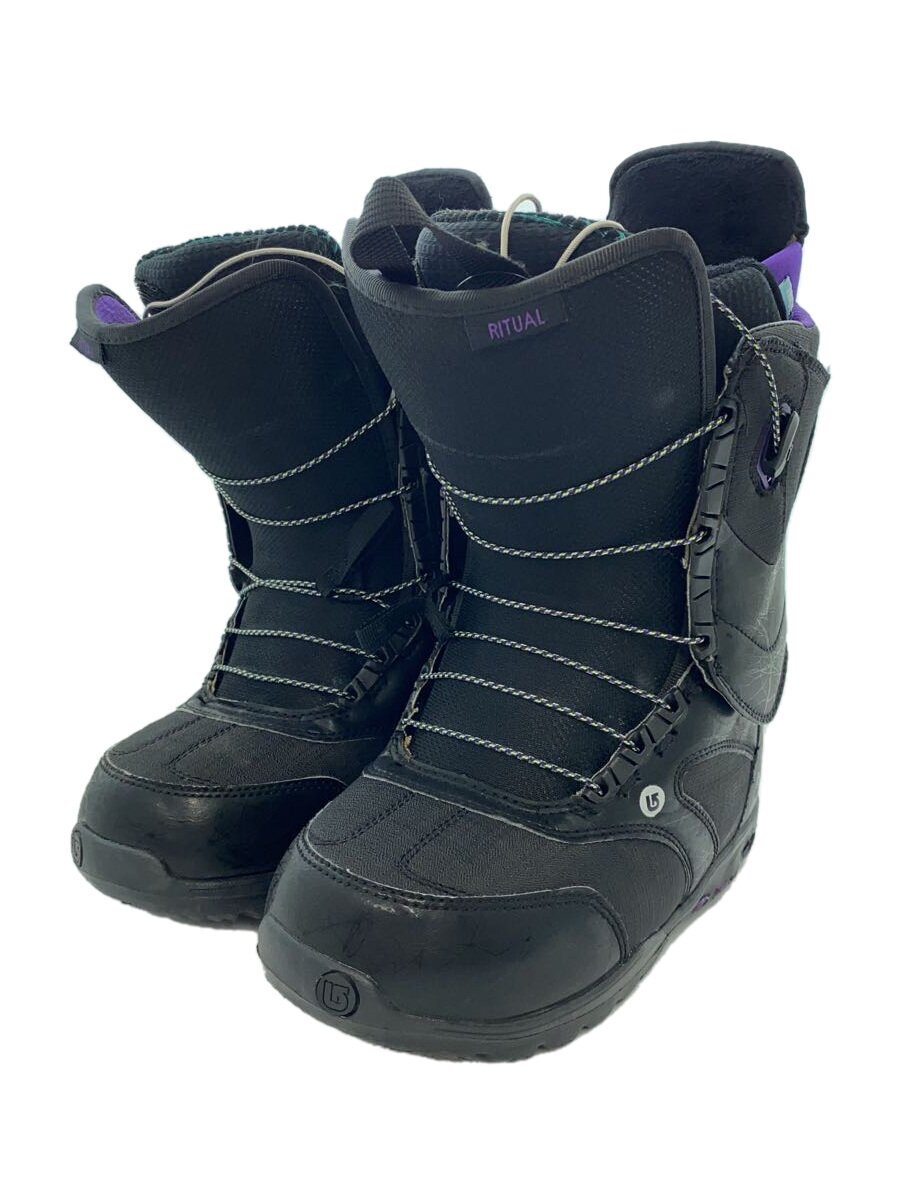 【中古】BURTON◆スノーボードブーツ/24糎/--/黒いこと/レディース/powerup/RITUAL//【運動競技】