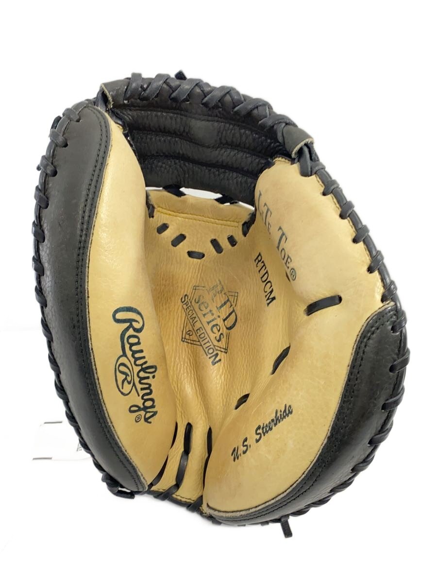 【中古】Rawlings◆野球用品/右利き用/キャッチャーミット/BLK【スポーツ】