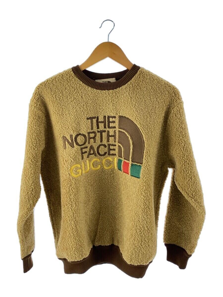 【中古】GUCCI◆汗水/XS/ポリエステル/ベージュ/644662/×THE NORTH FACE/グッチ【メンズウェア】