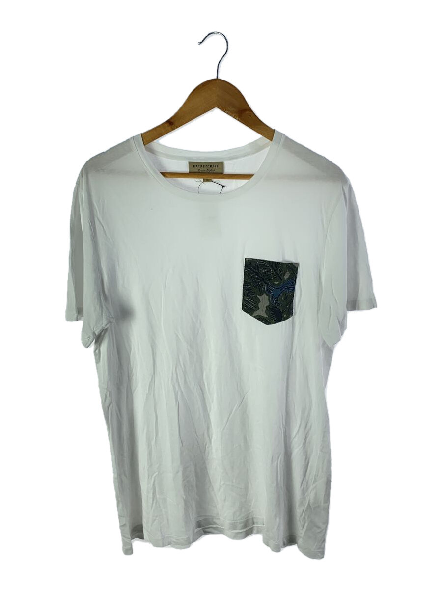 【中古】BURBERRY◆プルオーバー/XL/綿織物/WHT/4055806【メンズウェア】