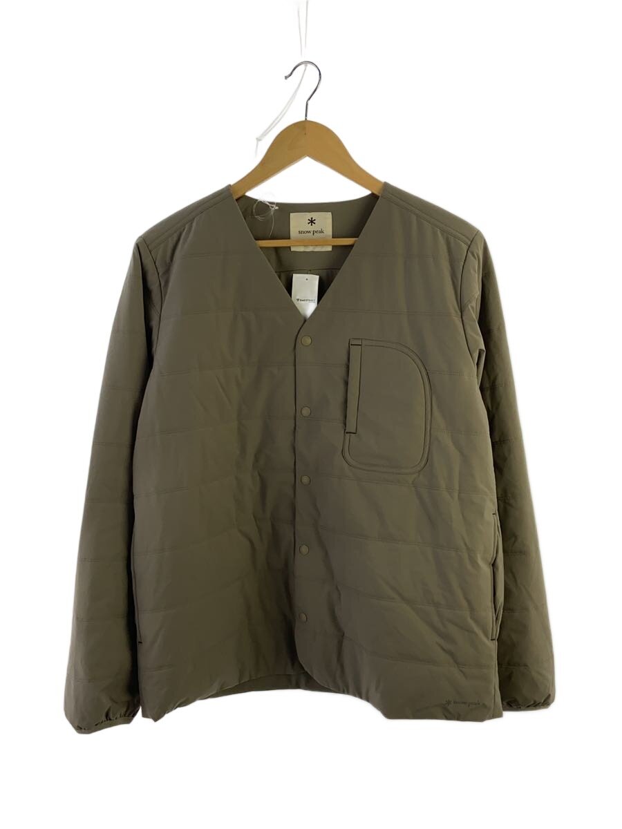 【中古】snow peak◆フリースジャケット/M/ポリエステル/KHK/SW-24AU001//【メンズウェア】｜2ｎｄ STREET 店