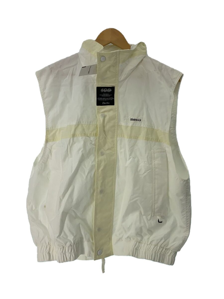 【中古】DAIRIKU◆より良い/FREE/ナイロン/WHT/無地/22SS V-3//【メンズウェア】