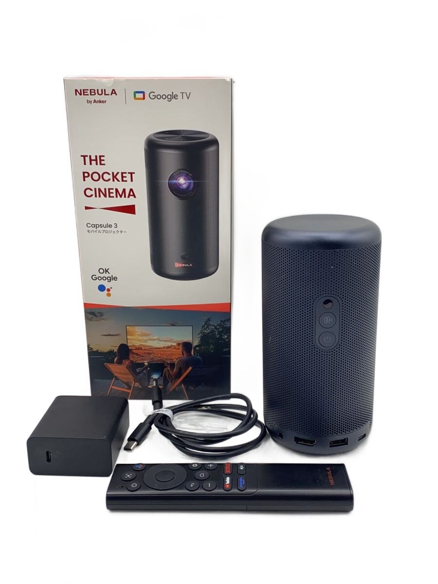 【中古】ANKER◆映写機 Nebula Capsule 3 D2425N11【家電・視覚性・オーディオ】