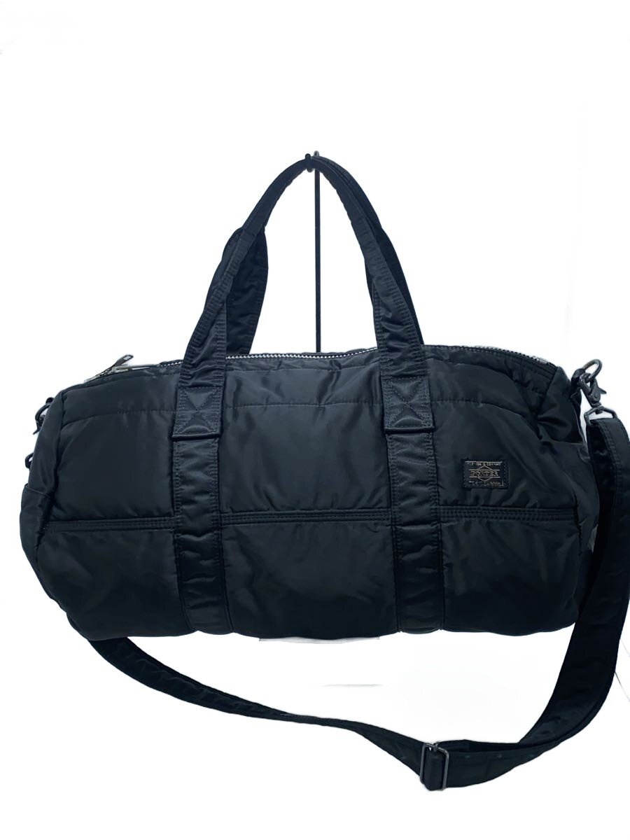 【中古】PORTER◆ボストンバッグ/ナイロン/BLK/622-66989【御徒面子】