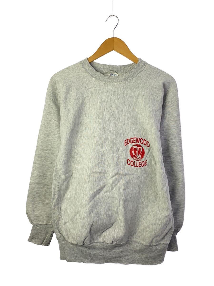 【中古】Champion◆汚れ有/REVERSE WEAVE/80s/目なし/汗水/XL/綿織物/GRY//【メンズウェア】