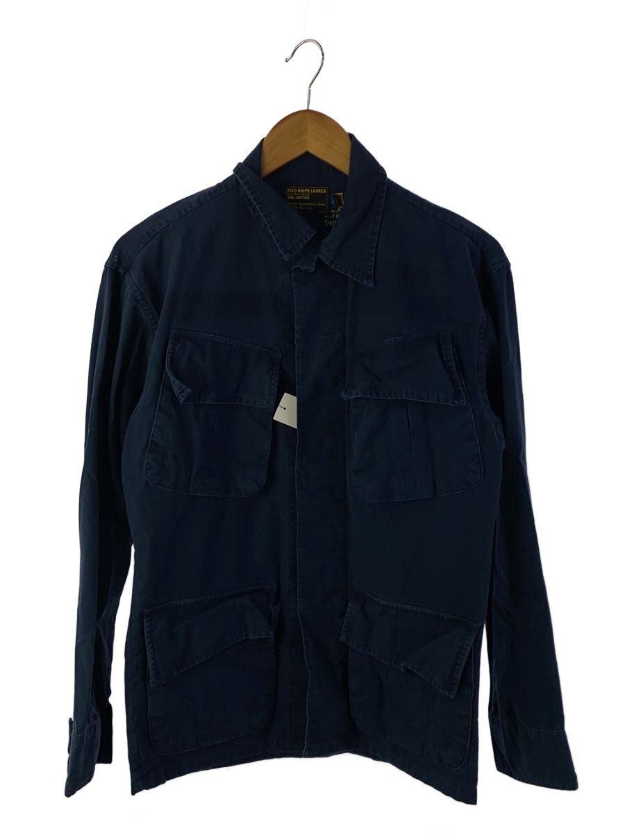 【中古】POLO RALPH LAUREN◆ジャケット/XS/コットン/NVY/無地【メンズウェア】|2nd STREET 店