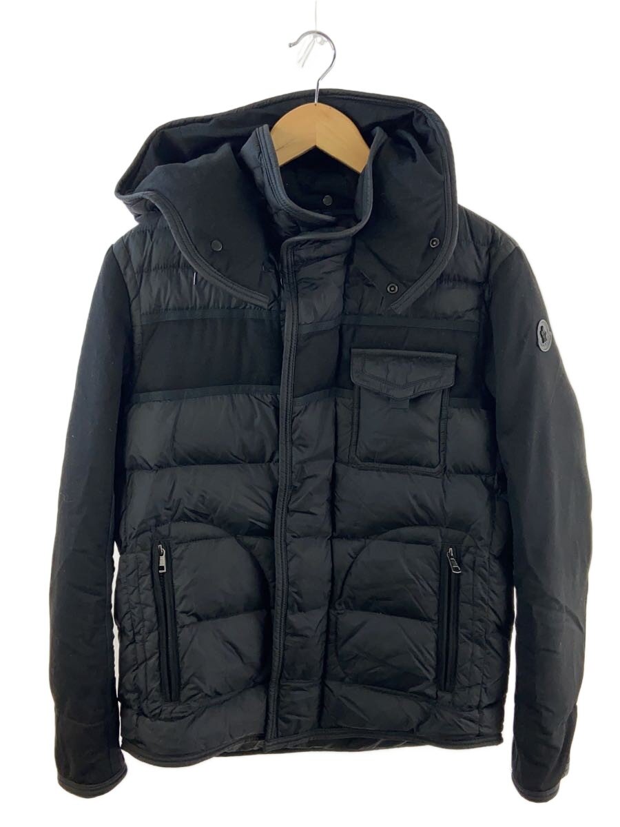 【中古】MONCLER◆RYAN GIUBBOTTO/異原料品うつり変わり落ちこむ上衣/1/ナイロン/BLK/C20914139285//【メンズウェア】