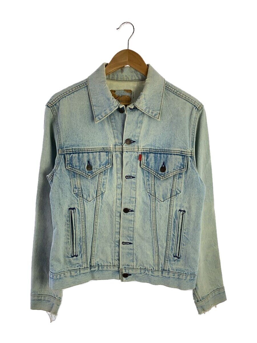 【中古】Levi’s◆Gジャン/綿織物/IDG/70506/70s～/BIG E【メンズウェア】