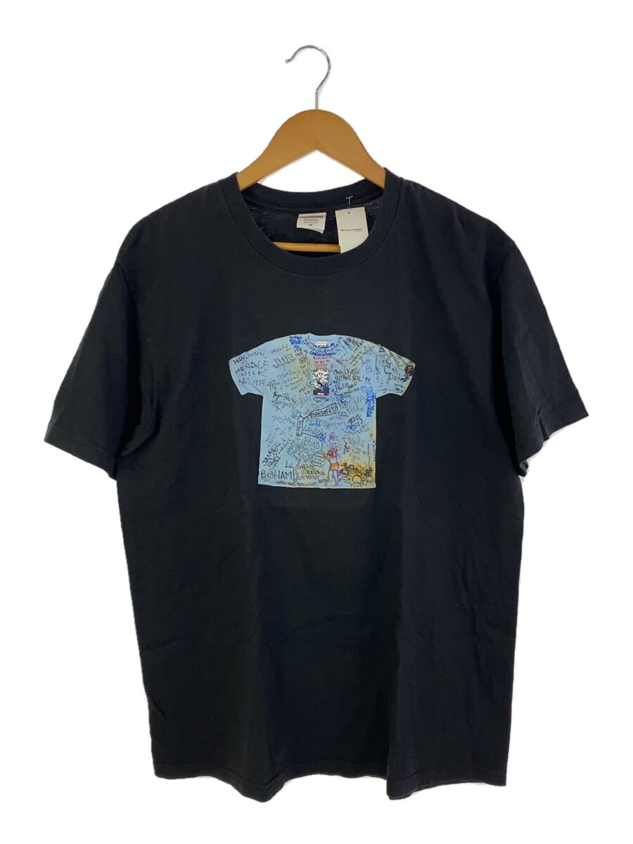 【中古】Supreme◆プルオーバー/M/綿織物/黒いこと//【メンズウェア】