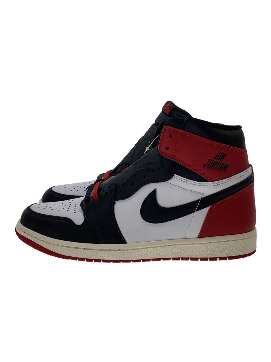 【中古】NIKE◆AIR JORDAN 1 RETRO HIGH OG_エアジョーダン1 レトロ ご機嫌 OG/28.5糎/RED【シューズ】