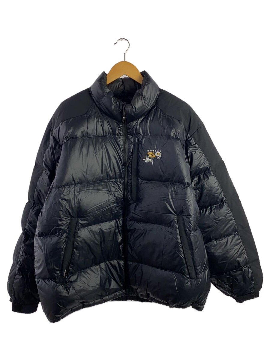 【中古】Mountain Hardwear◆SUBZOERO DOWN JACKET/落ちこむ上衣/XXL/ナイロン/BLK/om0881【メンズウェア】
