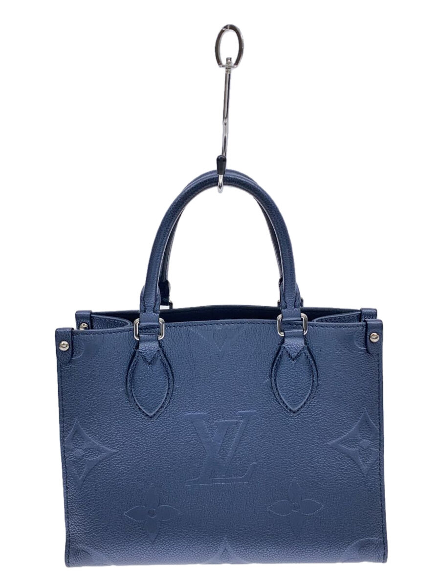 【中古】LOUIS VUITTON◆オンザゴーPM/トートバッグ/--/NVY/M58956//【バッグ】｜2ｎｄ STREET 店