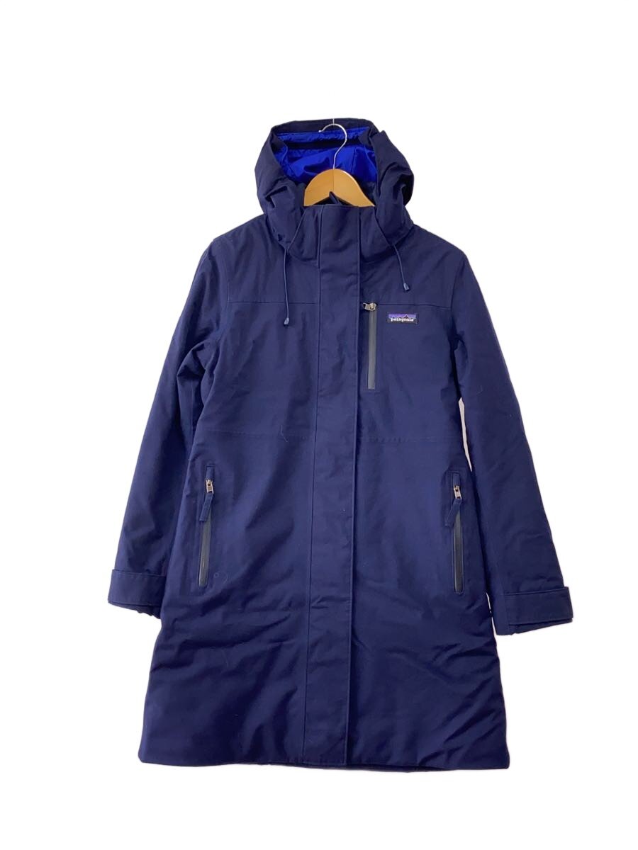 【中古】patagonia◆上衣/XS/ナイロン/NVY/無地/27685FA16//【レディース御召しもの】