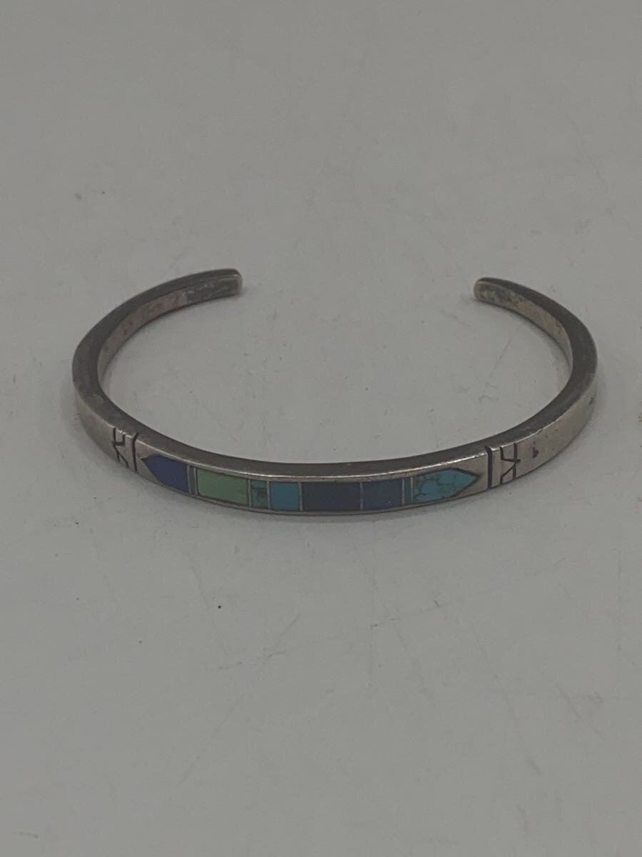 【中古】ZUNI◆バングル/SILVER/色つや石ころ/SLV/メンズ【服飾雑貨他】