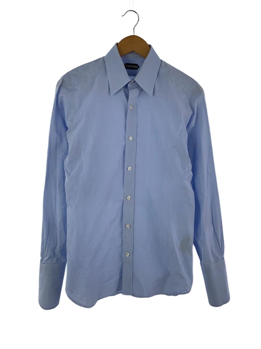 【中古】TOM FORD◆長袖シャツ/38/コットン/BLU【メンズウェア】｜2ｎｄ STREET 店